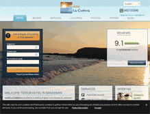 Tablet Screenshot of hotellacostera.com